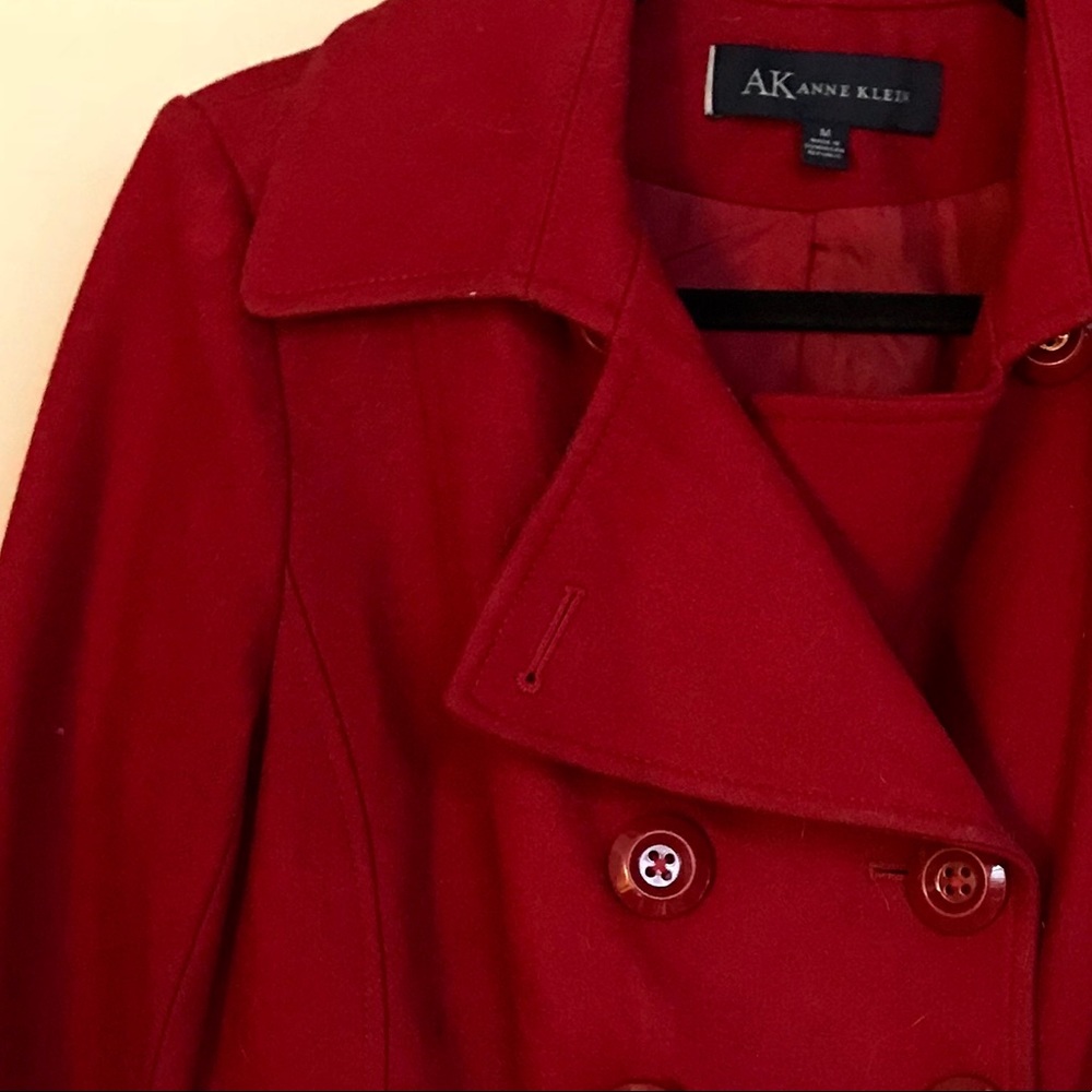 Anne Klein Red Jacket - Picture 2 of 2